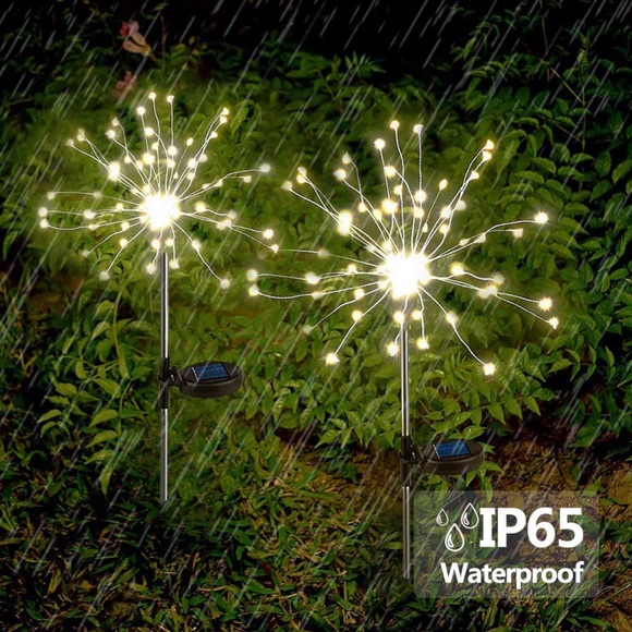 Other - Solar garden decorative lights fireworks lights outside lights party wedding NEW